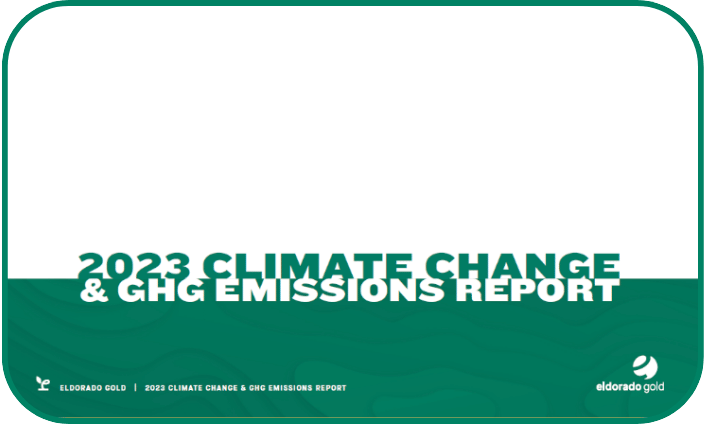 2023 climate change and GHG emissions report