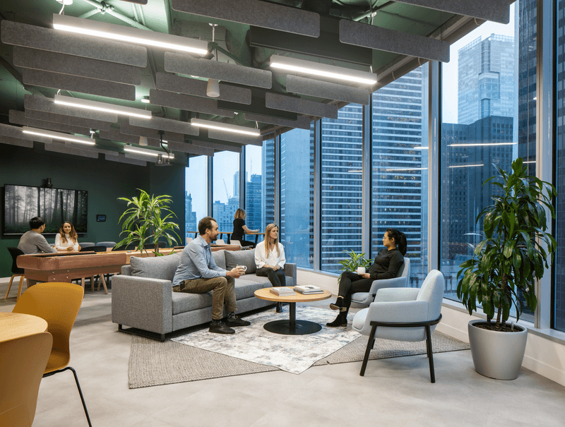 A startup vibe with global reach