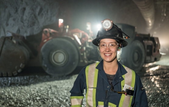 women in mine