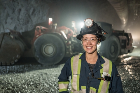 women in mine